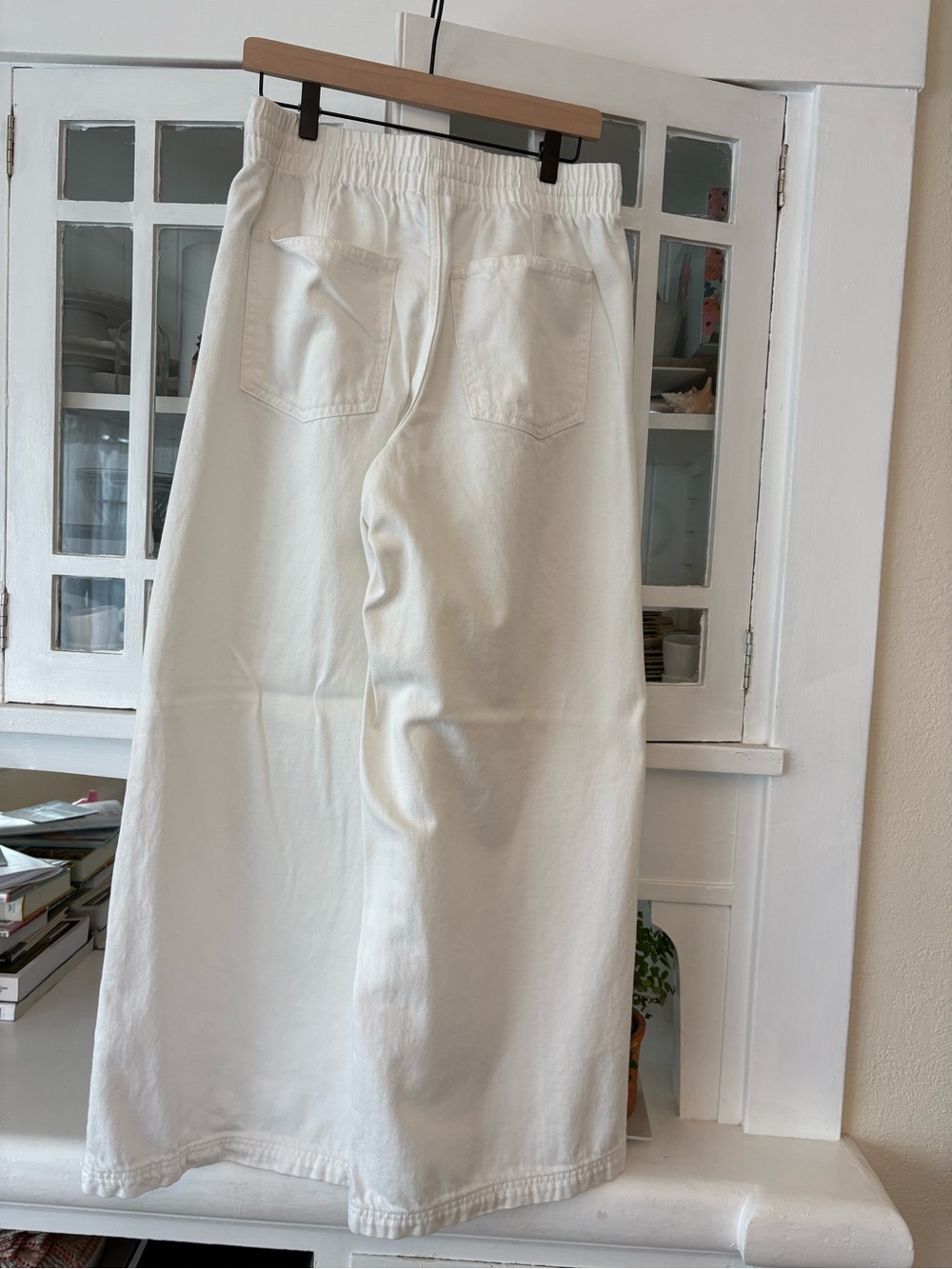 NWOT Universal Thread Wide-Leg Beach Pants — Cream - Picture 5 of 6